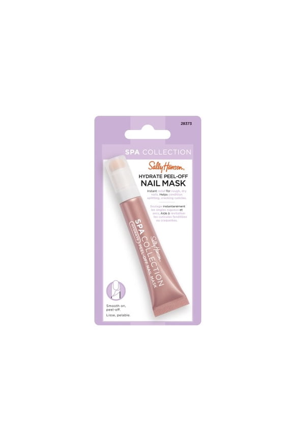 Spa Collection Peel-off Nail Mask, 0.27 fl oz, Infused with Hyaluronic Acid