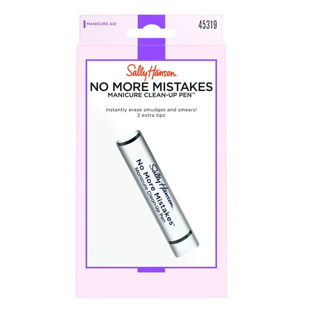 Sally Hansen Treatment, No More Mistakes Manicure Clean,Up Pen