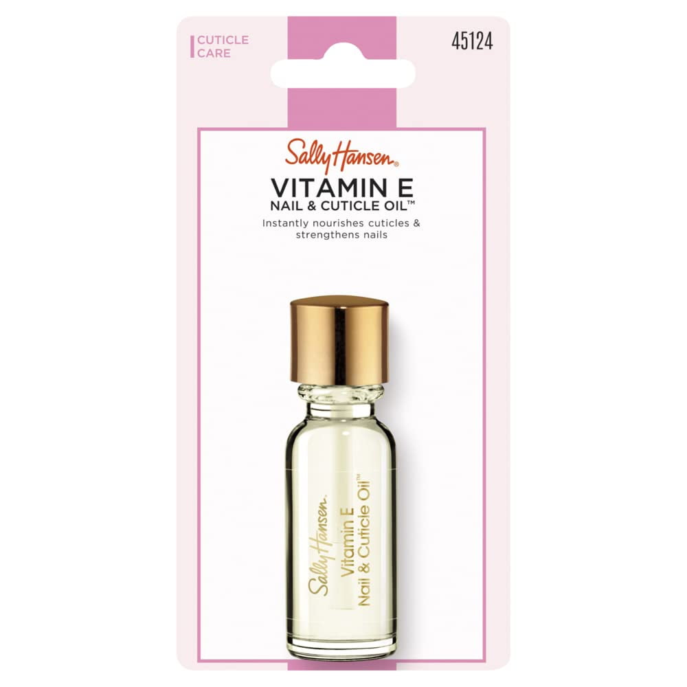 Vitamin E Nail And Cuticle Oil Sally Hansen Vitamin E Nail and Cuticle Oil, 0.45 Fluid Ounce
