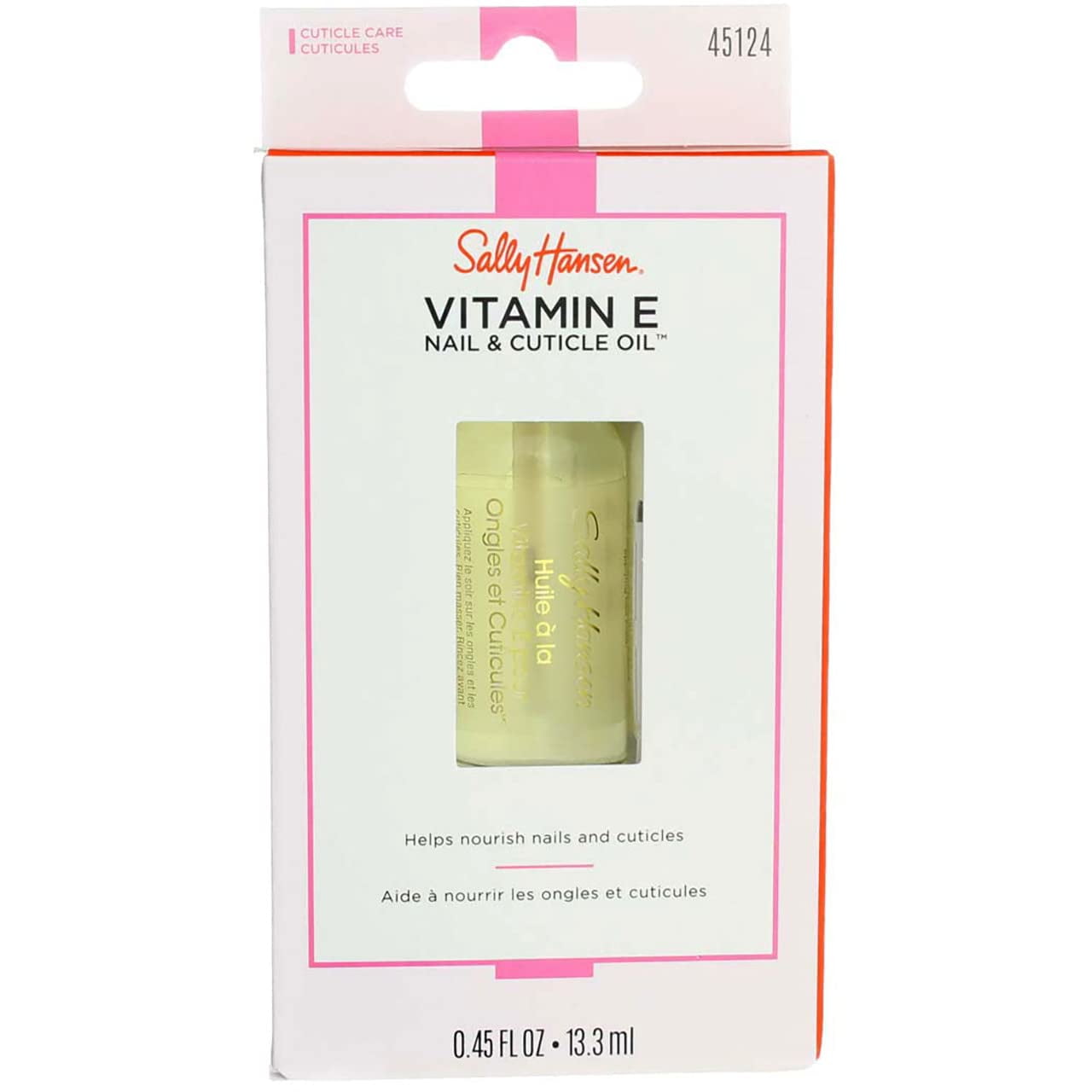 Vitamin E Nail And Cuticle Oil Sally Hansen Vitamin E Nail and Cuticle Oil, 0.45 Oz - Walmart.com