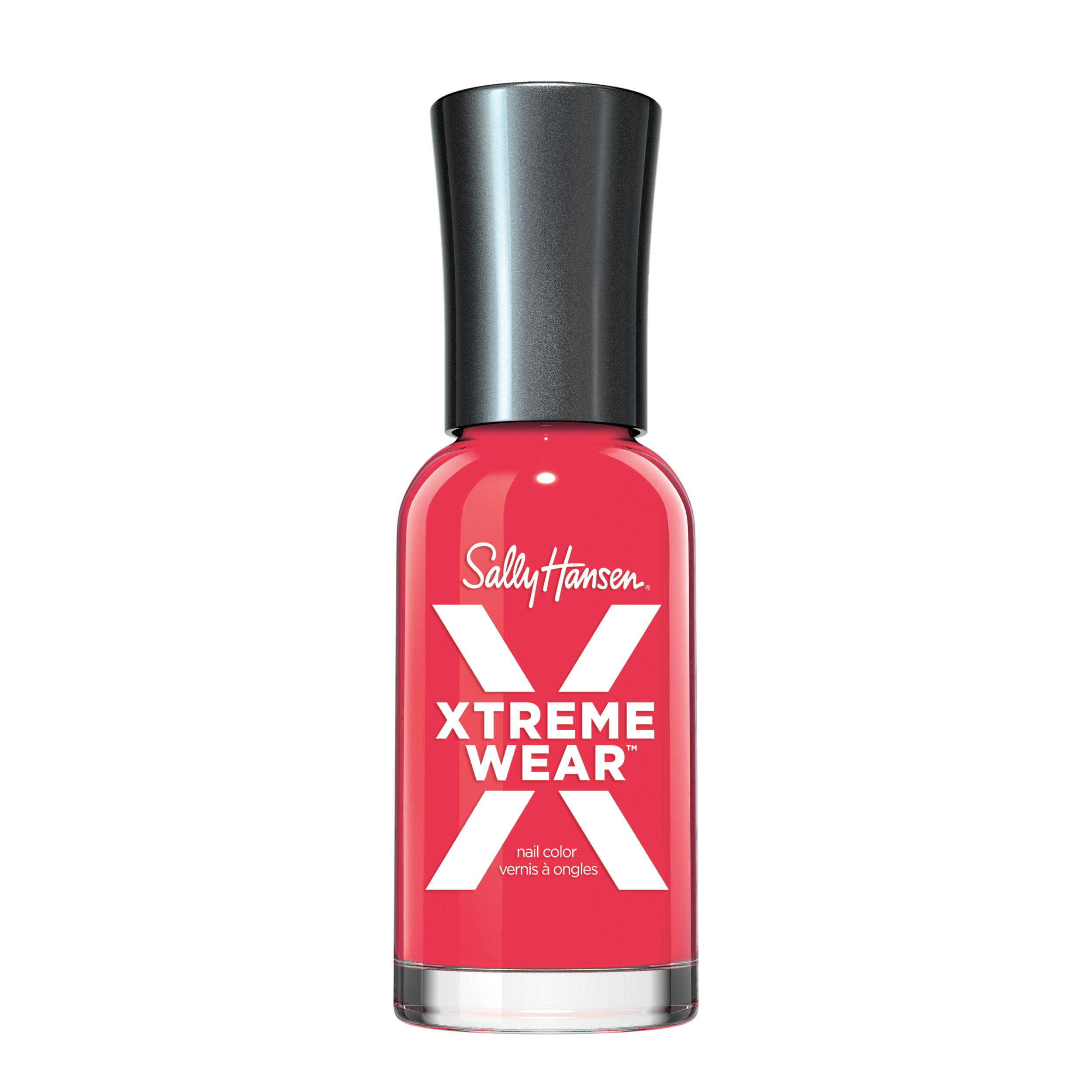 Sally Hansen Xtreme Wear Nail Color, Rebel Red, 0.4 oz, Color Nail Polish, Nail Polish, Quick Dry Nail Polish, Nail Polish Colors, Chip Resistant, Bold Color - image 1 of 14
