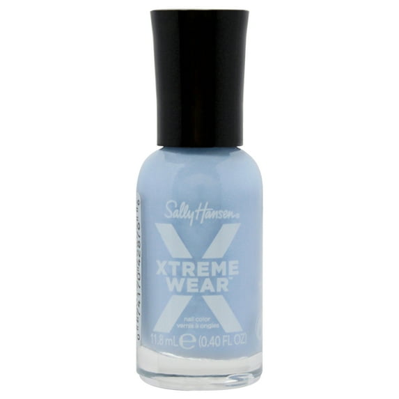 Sally Hansen Xtreme Wear Nail Polish, Babe Blue, 0.4 fl oz, Chip Resistant, Bold Color