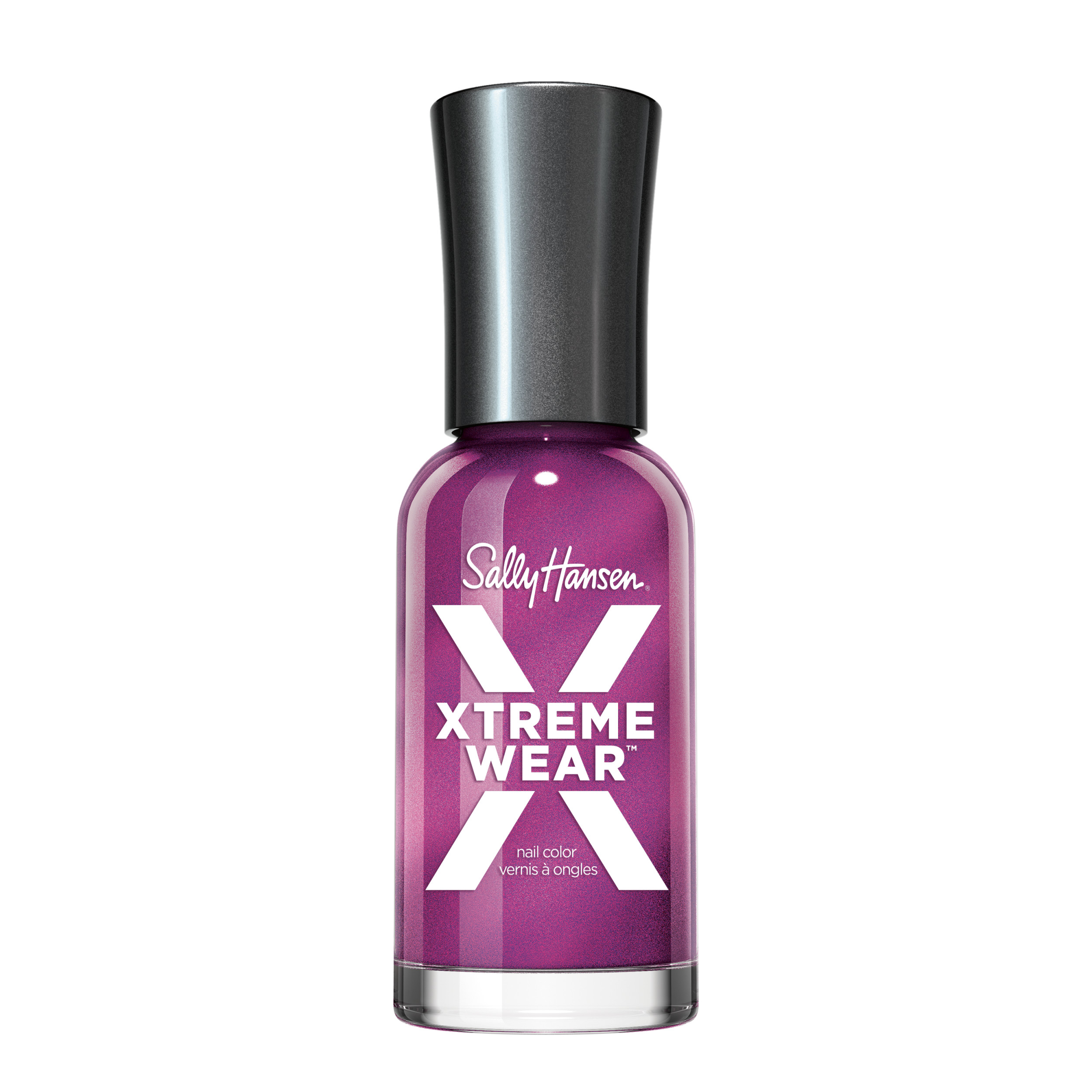 Sally Hansen Xtreme Wear Nail Polish, Berry Bright, 0.4 oz, Chip Resistant, Bold Color - image 1 of 14