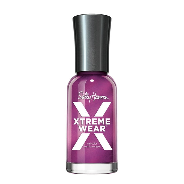 Sally Hansen Xtreme Wear Nail Polish, Berry Bright, 0.4 oz, Chip Resistant, Bold Color
