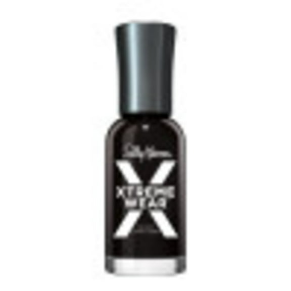 Sally Hansen Xtreme Wear Nail Polish, Black Out, 0.4 fl oz, Chip Resistant, Bold Color