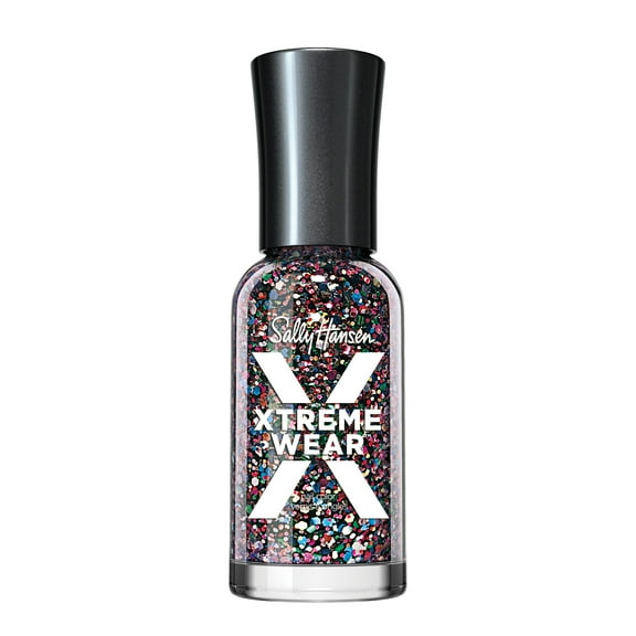 Sally Hansen Xtreme Wear Nail Polish, Confetti Craze, 0.4 oz, Chip Resistant, Bold Color