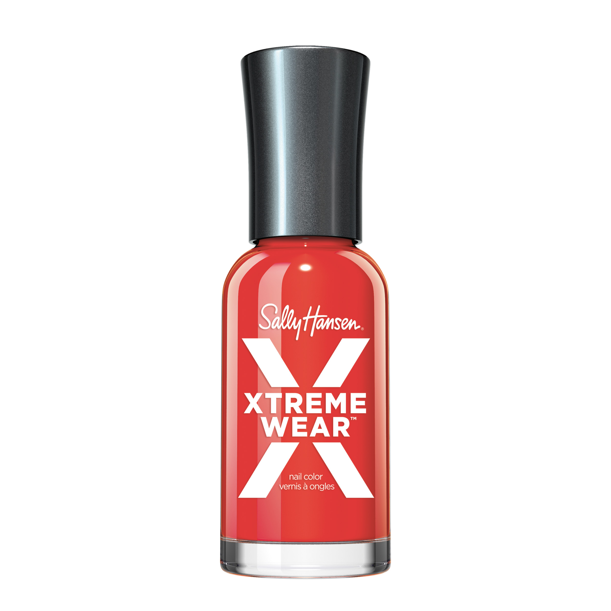 Sally Hansen Xtreme Wear Nail Polish, Selfie Red-y, 0.4 fl oz, Chip Resistant, Bold Color - image 1 of 14