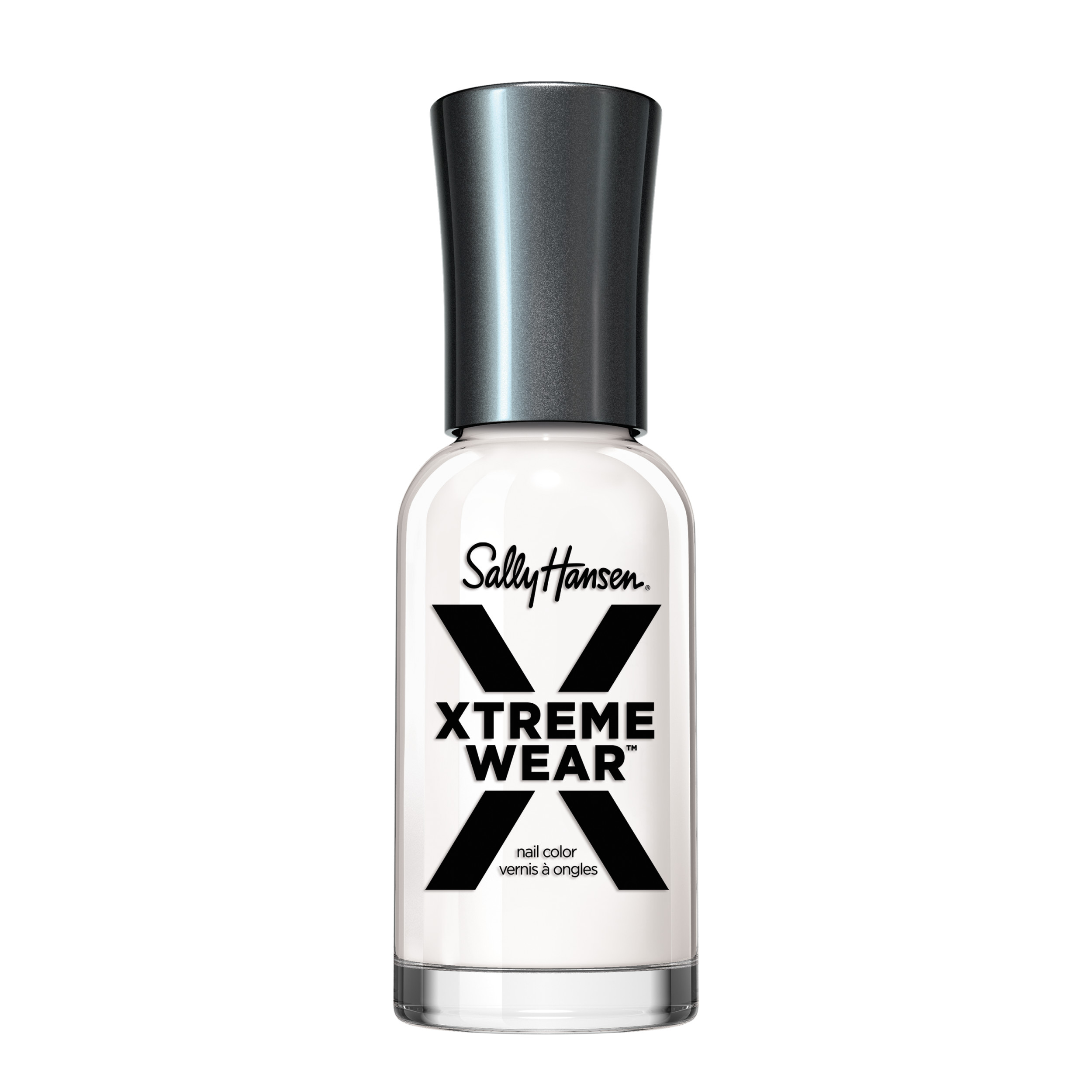 Sally Hansen Xtreme Wear Nail Polish, White On, 0.4 oz, Chip Resistant, Bold Color - image 1 of 14