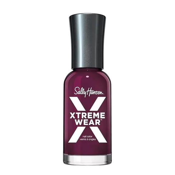 Sally Hansen Xtreme Wear Nail Polish, With The Beet, 0.4 oz, Chip Resistant, Bold Color