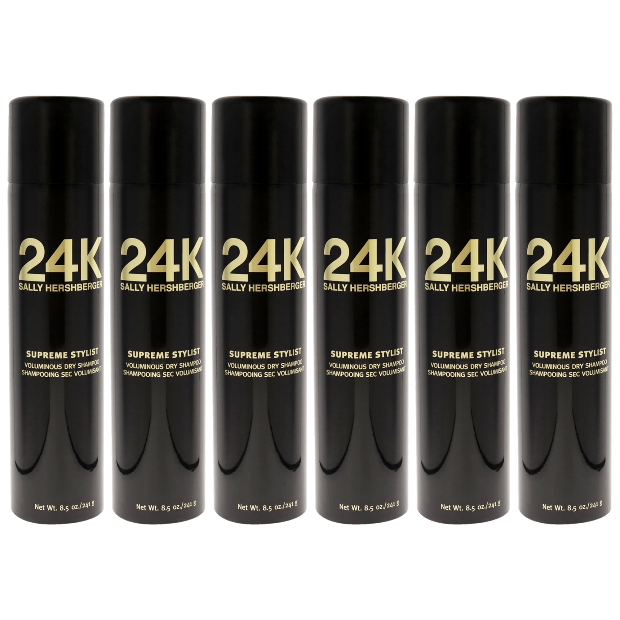 Sally Hershberger 24K Supreme Stylist Voluminous Dry Shampoo - Pack of 6 , 8.5 oz Dry Shampoo