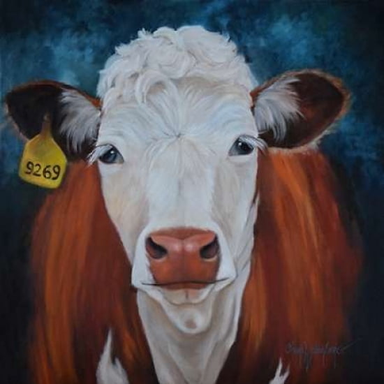 Sally II Canvas Art - Cheri Wollenberg (24 x 24)