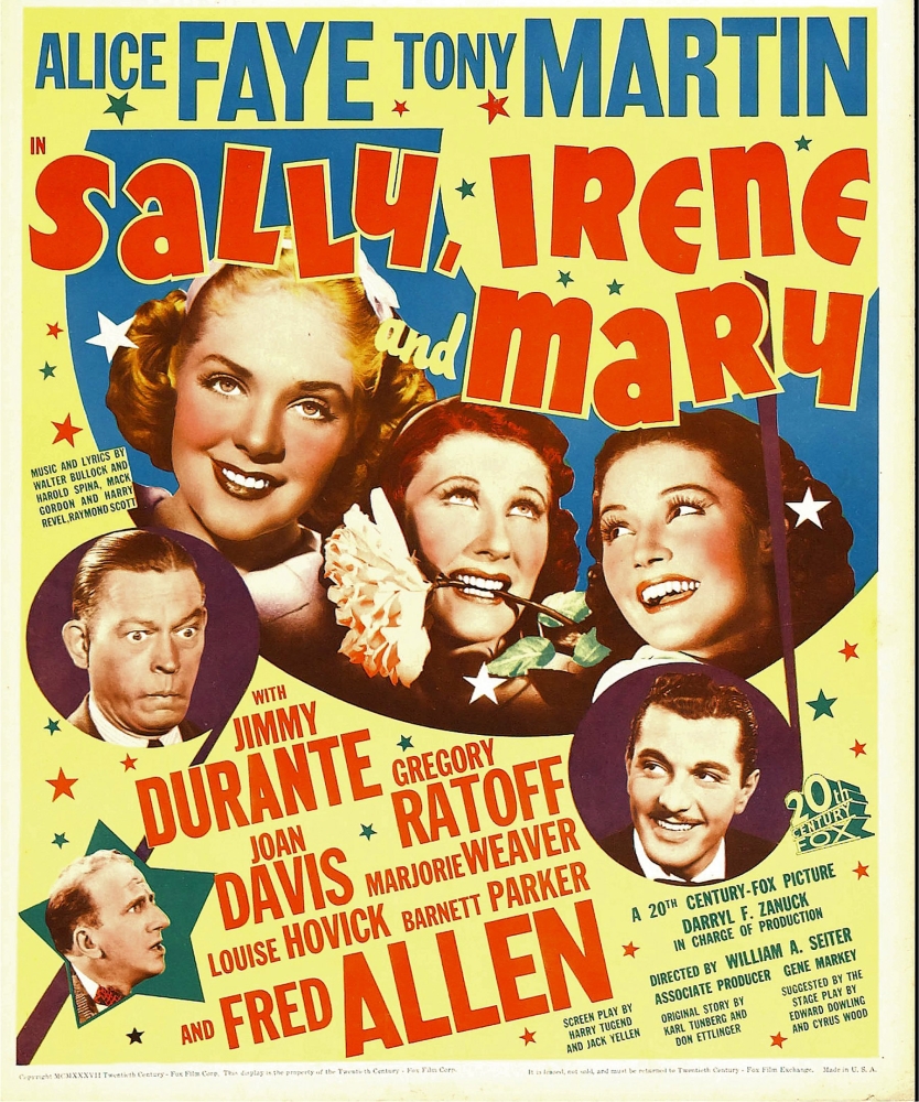 Sally Irene And Mary Canvas Art -  (24 x 36)