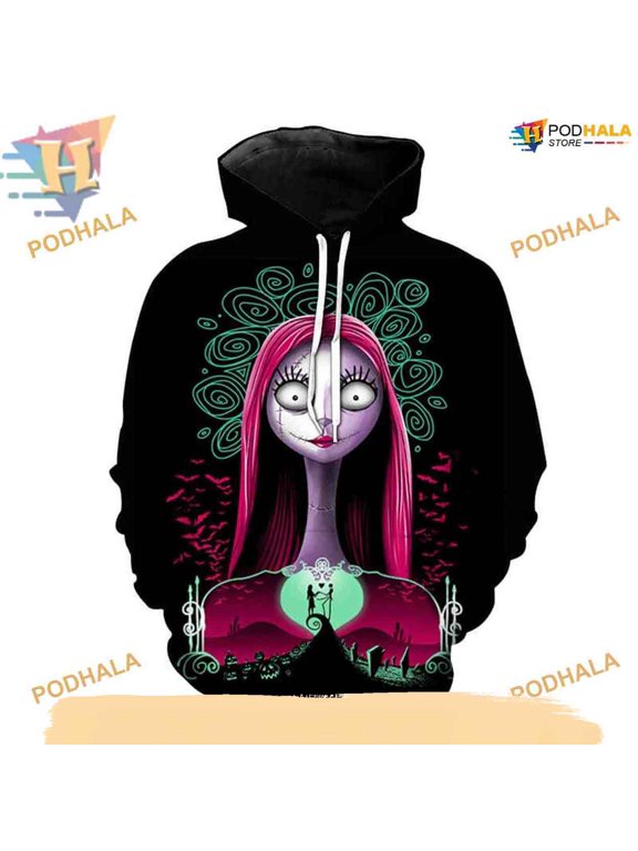 Sally Ragdoll 3D Cosplay Hoodie, Creative Christmas Gifts