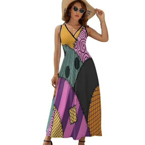 Sally Ragdoll Dress Fashion Boho Beach Long Dresses Female Party Printed Maxi Dress