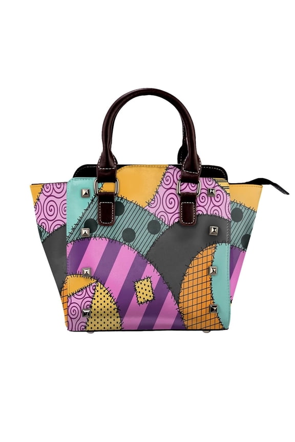 Sally Ragdoll Rivet Fashion One-Shoulder Women's Handbag Tote Bag