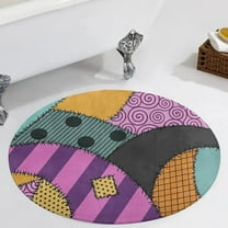 Sally Ragdoll Round Carpet Circle Rug Outdoor Patio Area Rug Washable Large Area Rugs Hallway Room Decor Fitness Mats