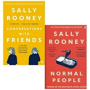 Sally Rooney 2 Book Set &ndash; Conversations with Friends & Normal People Literary Fiction Collection