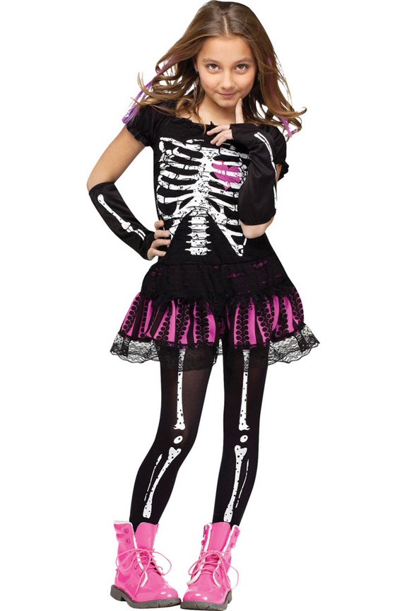 Sally Skelly Child Halloween Costume