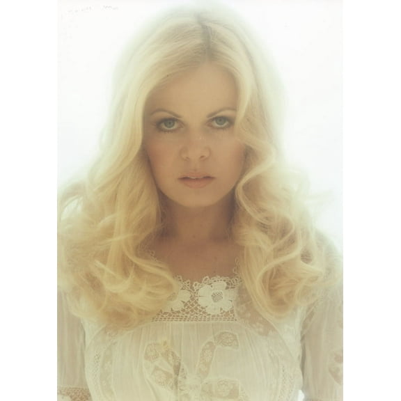 Sally Struthers Posed in White Dress Portrait Photo Print (24 x 30)