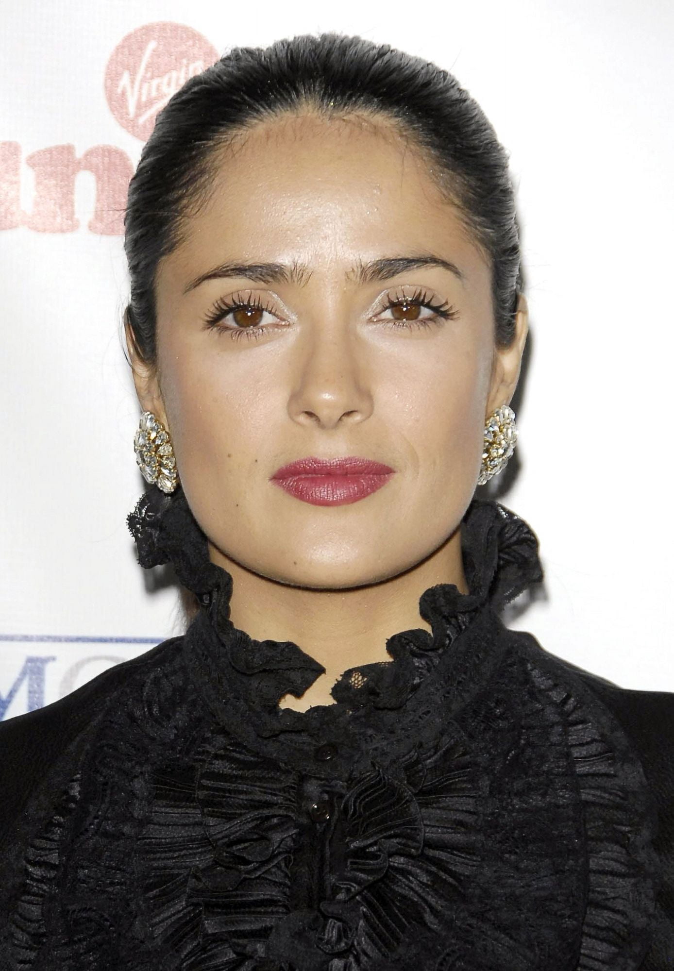 Salma Hayek At Arrivals For Sir Richard Branson Charity Event Rock The Kasbah Benefiting Virgin Unite Canvas Art - (16 x 20)