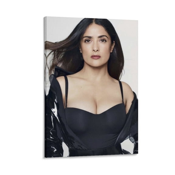 Salma Hayek Hot Girl Sexy Poster (18) Gifts Canvas Painting Poster Wall Art Decorative Picture Prints Modern Decor 24x36inch(60x90cm)
