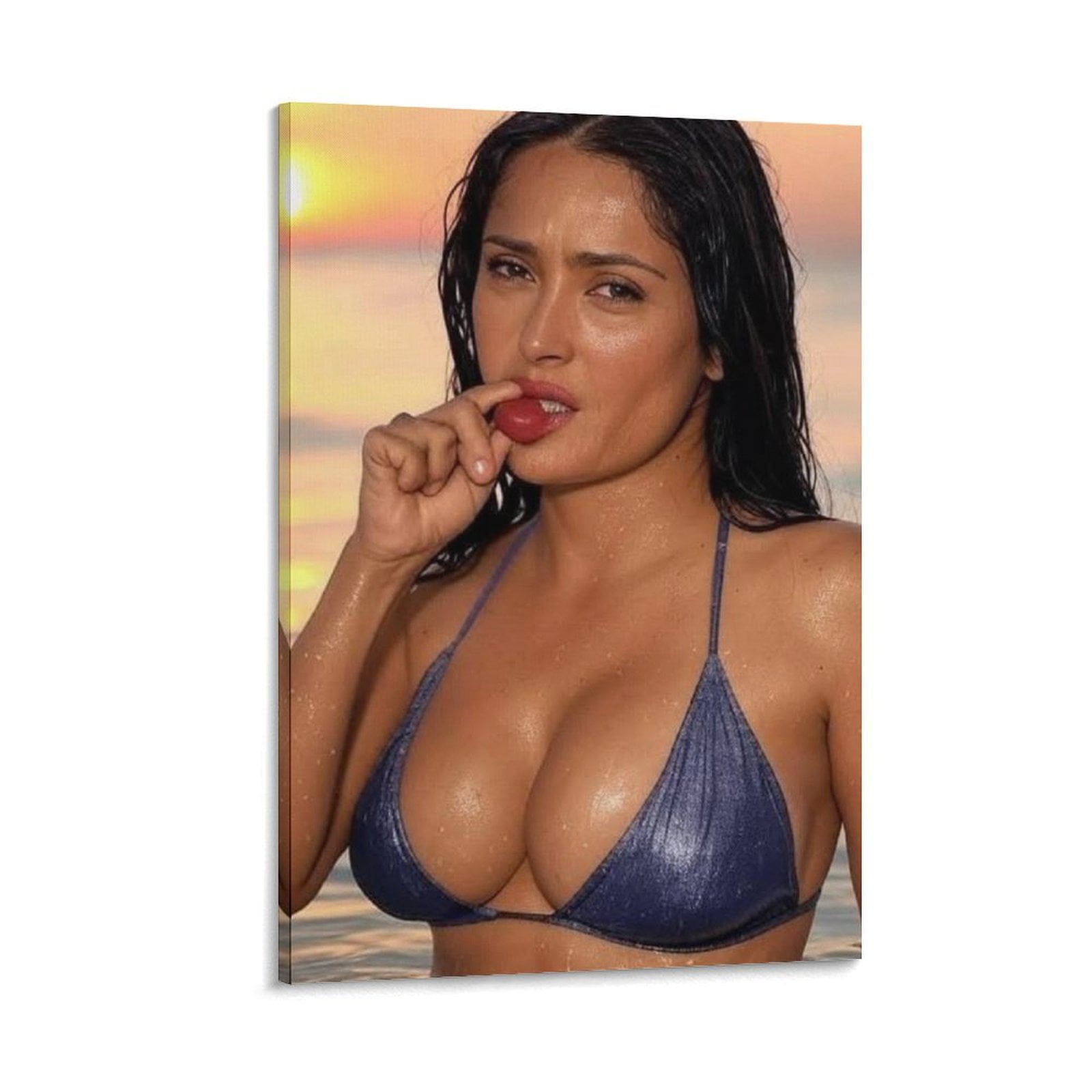 Salma Hayek Hot Girl Sexy Poster (28) Posters Wall Art Painting Canvas Gift  Living Room Prints Bedroom Decor Poster Artworks 16x24inch(40x60cm) -  Walmart.com