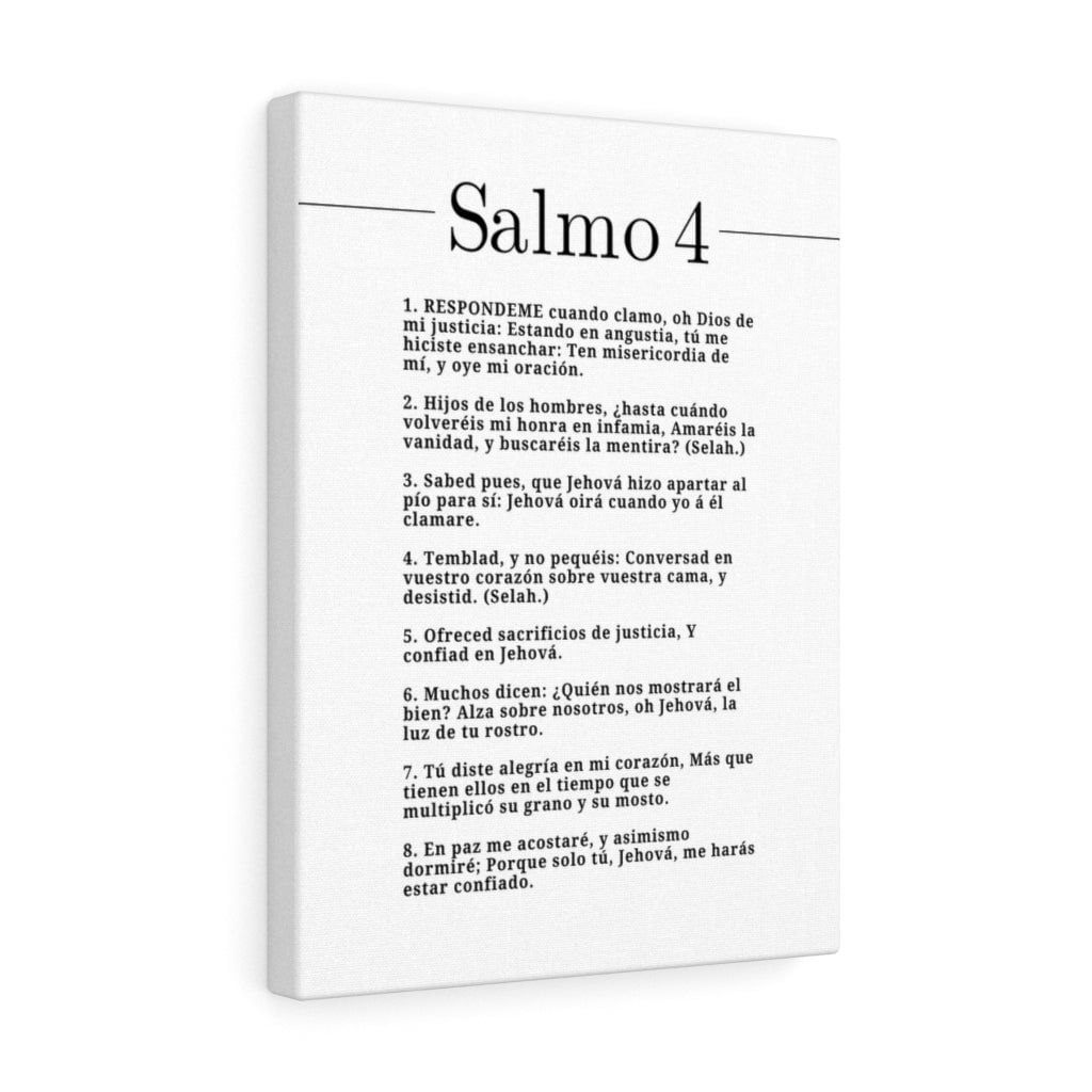 Salmo 91 Impresin De Arte Cristiano En La Pared Lista Para Colgar On Canvas  Textual Art