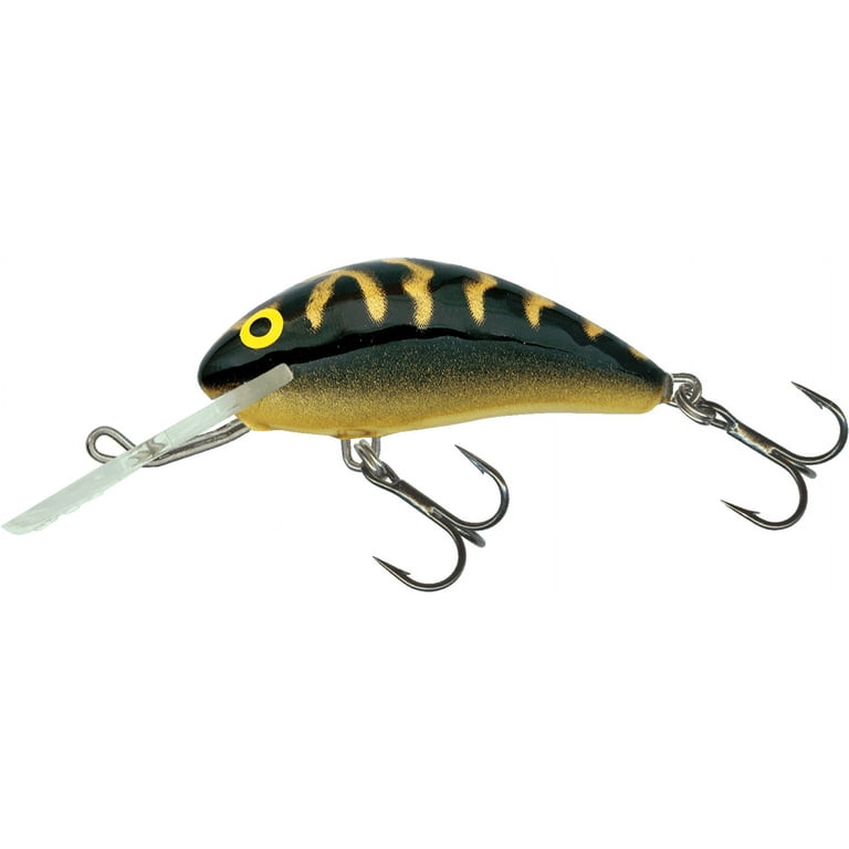 Salmo Hornet 4cm Floating Crankbait Black Tiger Hard Bait Lure