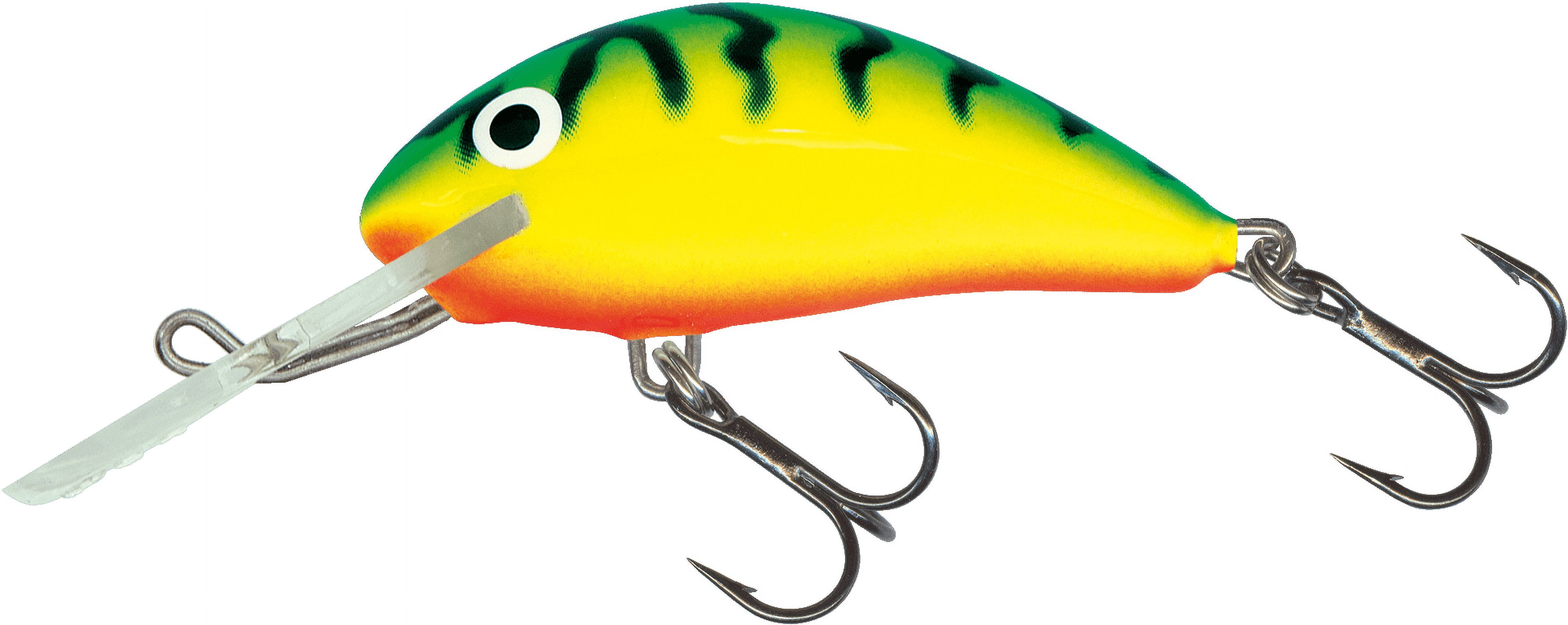 Salmo Hornet 4cm Floating Crankbait Green Tiger Hard Bait Lure