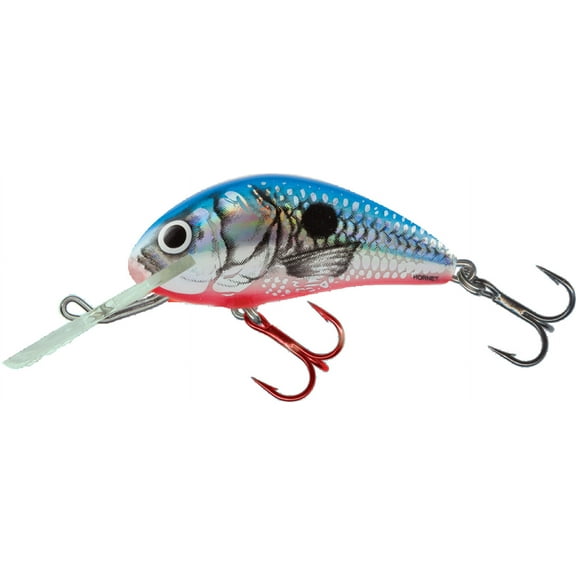 Salmo Hornet 4cm Floating Crankbait Silver Blue Shad Hard Bait Lure