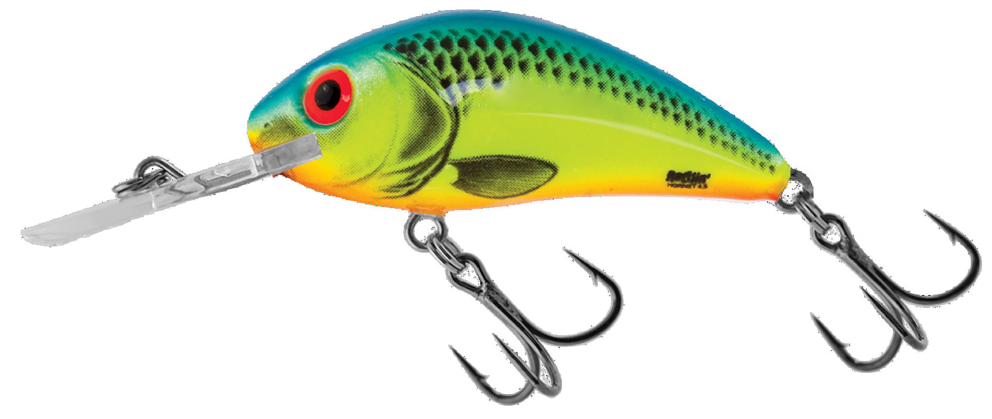 Salmo Rattlin Hornet 4.5cm Floating Crankbait Chartreuse Blue Hard Bait Lure