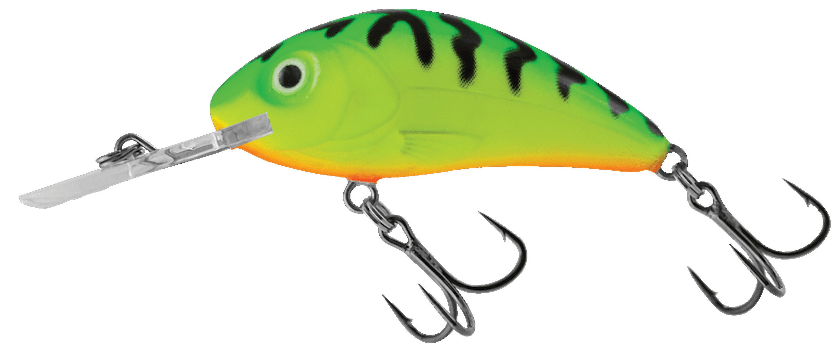 Salmo Rattlin Hornet 4.5cm Floating Crankbait Green Tiger Hard Bait Lure