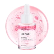 30ml Salmon PDRN Peptide Facial Serum, Hydrating & Brightening, Helps Improve Uneven Skin Tone, Biphasic Formula with Niacinamide, Peptide & Salmon DNA PDRN, Lightweight, Fast-Absorbing