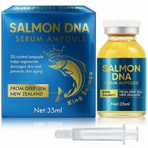 Salmon DNA anti-aging essence ampoule bottle -35ml, repair skin, glow, mild and non irritating, support day and night use