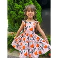 thumbnail image 1 of Salmon Floral Dress for Girls, Ages 4-8 – Charming Floral Design, Comfortable and Stylish, Perfect for All Occasions, 1 of 1