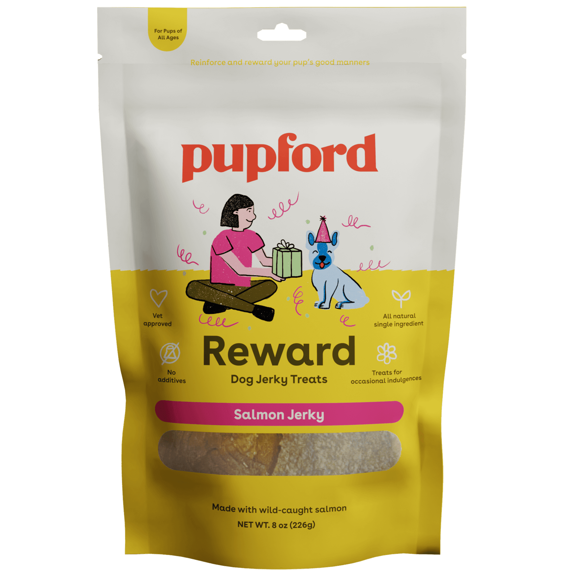 Salmon Jerky Treats 8 Oz