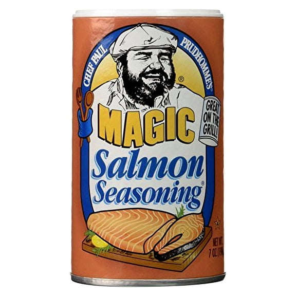 Salmon Magic Seasoning - MMF72 Pack (7oz each) by Chef Paul Prudhomme's Magic Seasoning Blends