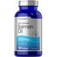 thumbnail image 1 of Salmon Oil 3000mg | 180 Softgels | For Men and Women | Wild Alaskan Fish Oil | by Horbaach, 1 of 7