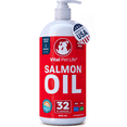 thumbnail image 1 of Vital Pet Life Salmon Oil for Dogs & Cats, Skin & Coat & Joint Support, Omega-3 Fish Oil, Value Size 32 oz, 1 of 8
