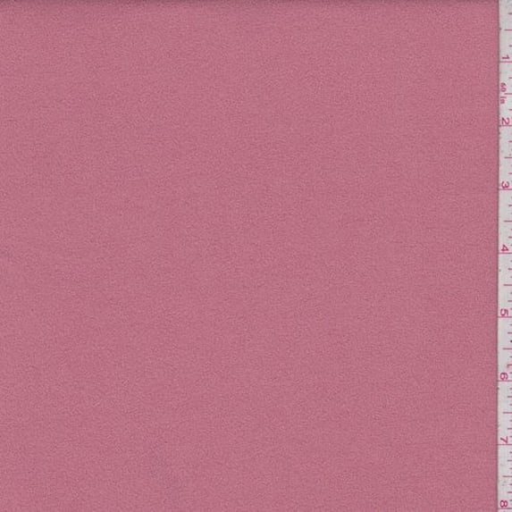 Salmon Pink Techno Crepe Knit, Fabric By the Yard
