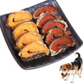 thumbnail image 1 of Salmon Skin Sushi Dog Treats with Chicken/Duck Filling, High Protein, Easily Digestible, Ideal Training Rewards for All Breeds,6.35oz, 1 of 8