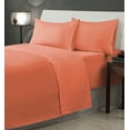 thumbnail image 1 of Salmon Solid Sheet Set King Orange, 1 of 3
