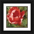 thumbnail image 1 of Salness, Annie 15x15 Black Ornate Wood Framed with Double Matting Museum Art Print Titled - Tulip, 1 of 4