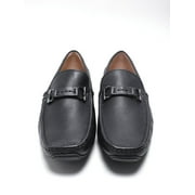 Salo NY Mens Black Slip-on Loafer Dress Shoe