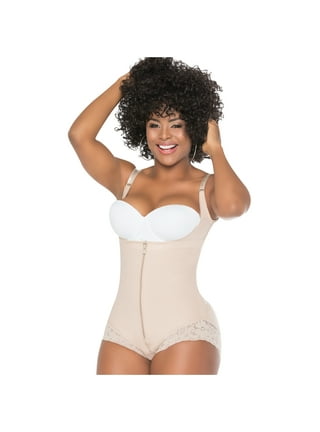 Salome Fajas Colombianas Shapewear for Women Postparto and Postsurgery  Reductoras y Moldeadoras Black XS at  Women's Clothing store