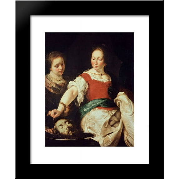 Salome 20x24 Framed Art Print by Bernardo Strozzi