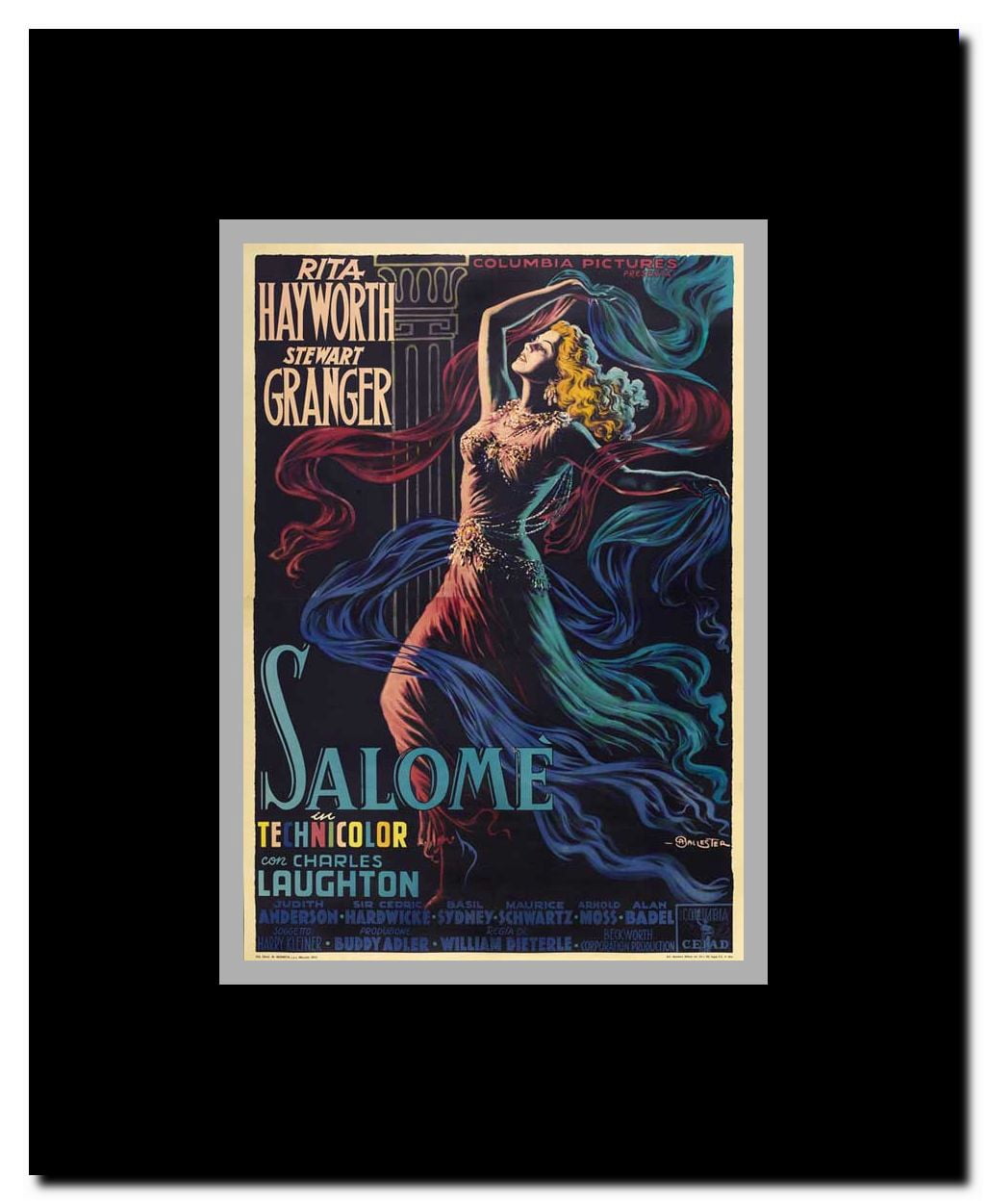 Salome Framed Movie Poster
