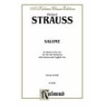 thumbnail image 1 of Pre-Owned Salome : German, English Language Edition, Comb Bound Vocal Score (Paperback) 9780769246291, 1 of 1
