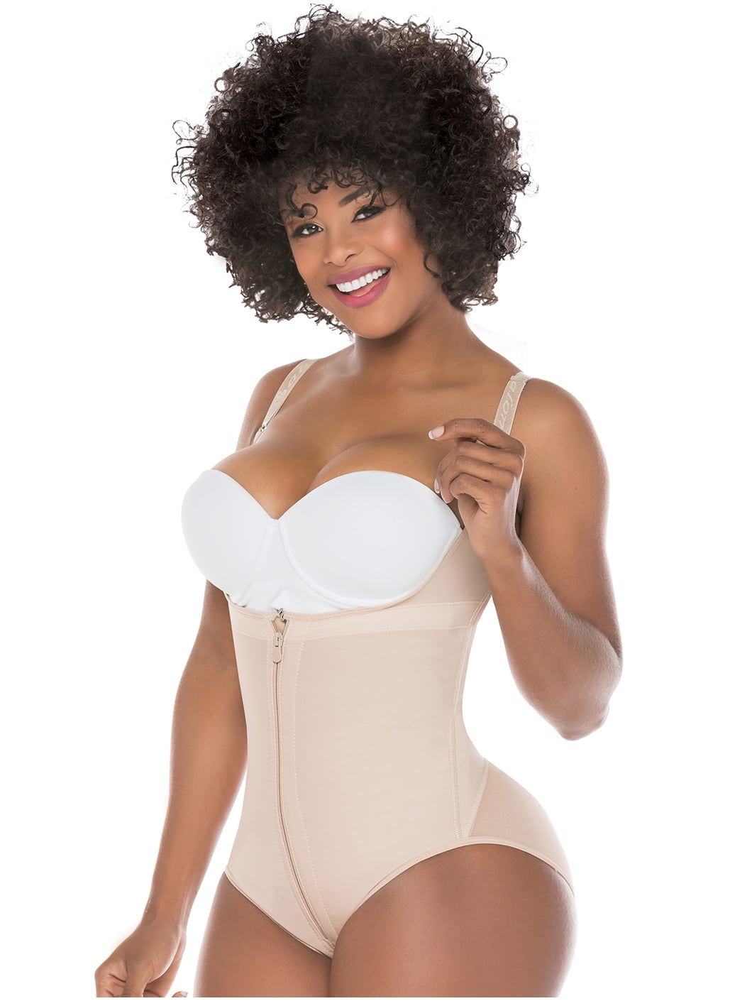 Shapewear & Fajas The Best Faja Fresh and Light - Shapewear thong for women  tummy Thermal Bodysuit Post Surgical Adjustable Straps Open Bust Gusset