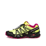 Salomon Mens Speedcross 3 Sun Lime Black Pink Yarrow L49147800